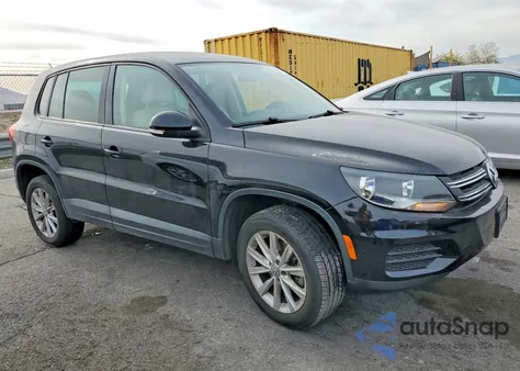 2014 Volkswagen Tiguan S из США, поврежденный, VIN WVGAV3AX7EW608018